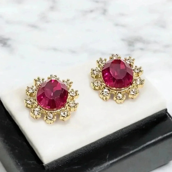 🆕J. Crew Oval Jem Earrings - Picture 4 of 13